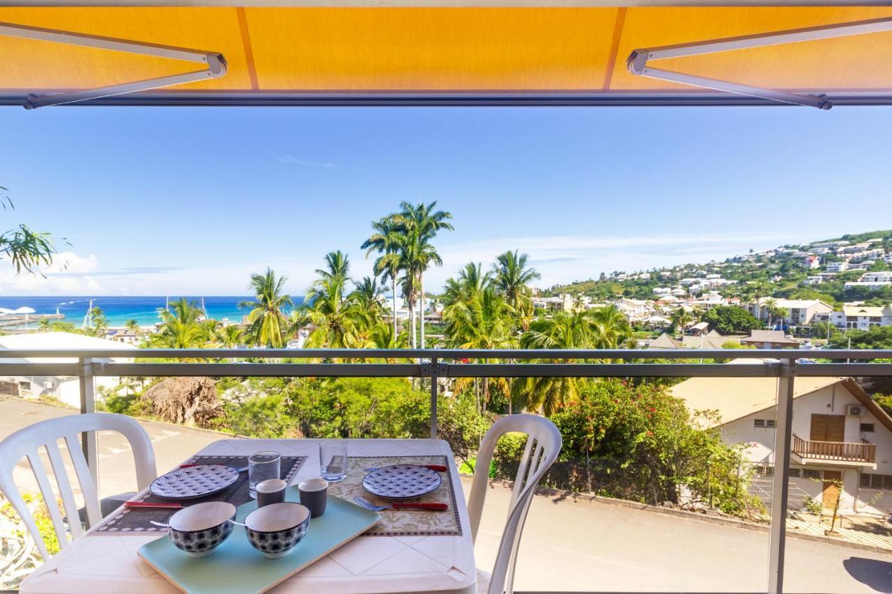 Cuty - Bel Et Spacieux Apt Avec Magnifique Vue Mer Et Piscine Saint Gilles Les Bains Zewnętrze zdjęcie
